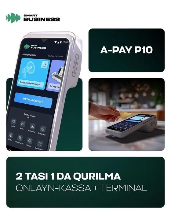 Kassa apparat terminal A-PAY P10