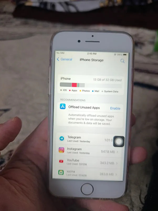 Iphone 7 32Gb LLA region 100 yomkist usilinniy 1