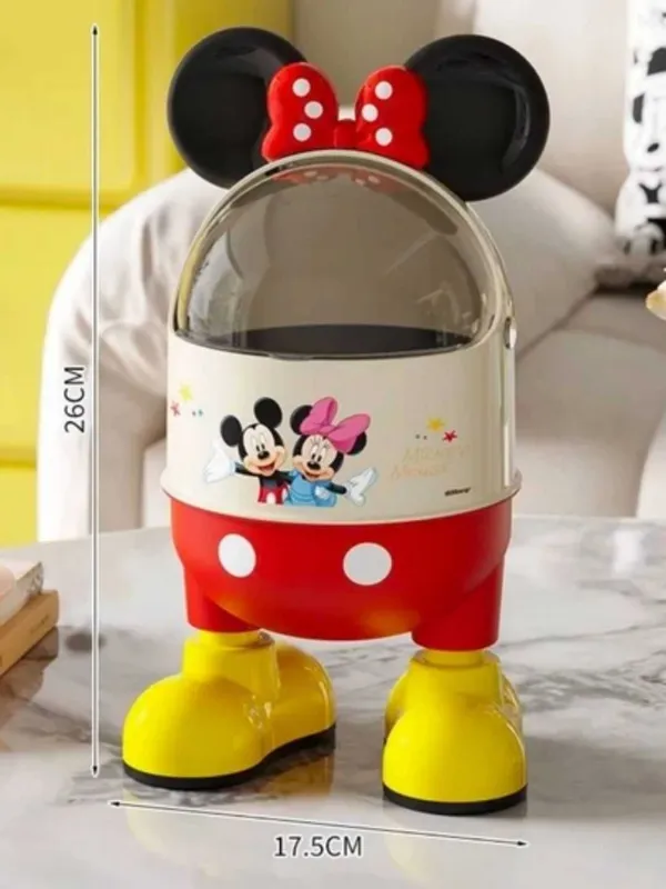 Bolalar axlat qutisi Mickey Mouse savat vedro chiqindi qutisi