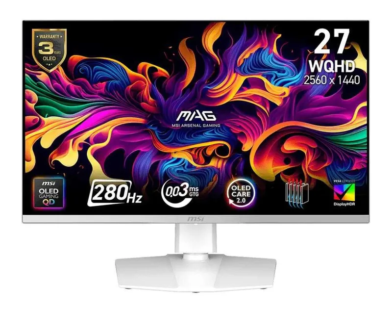 MSI MAG 272QPW QD-OLED X28 27-inch Gaming Monitor