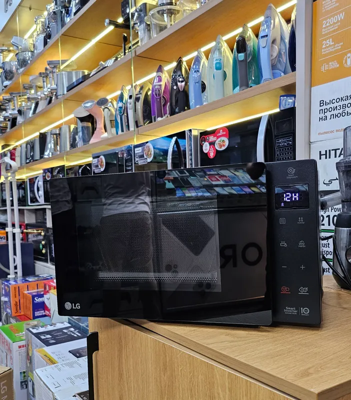 LG invertorli mikroto‘lqinli pech Bepul yetkazib berish 2 LG invertorli mikroto‘lqinli pech Bepul yetkazib berish 2