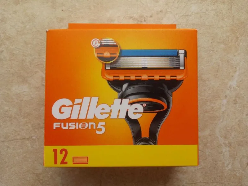 Новые кассеты Gillette Fusion5(5 лезвий) оригинал Германия по 40 тыс