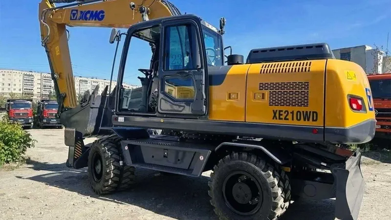 XCMG XE210WD 1 кубовый колесный экскаватор, один из самых мощных — фото 6