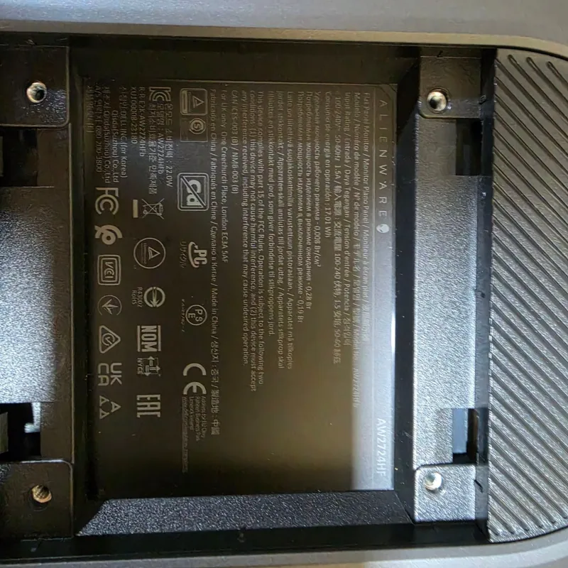 Alienware AW2724HF o‘yin monitori 2