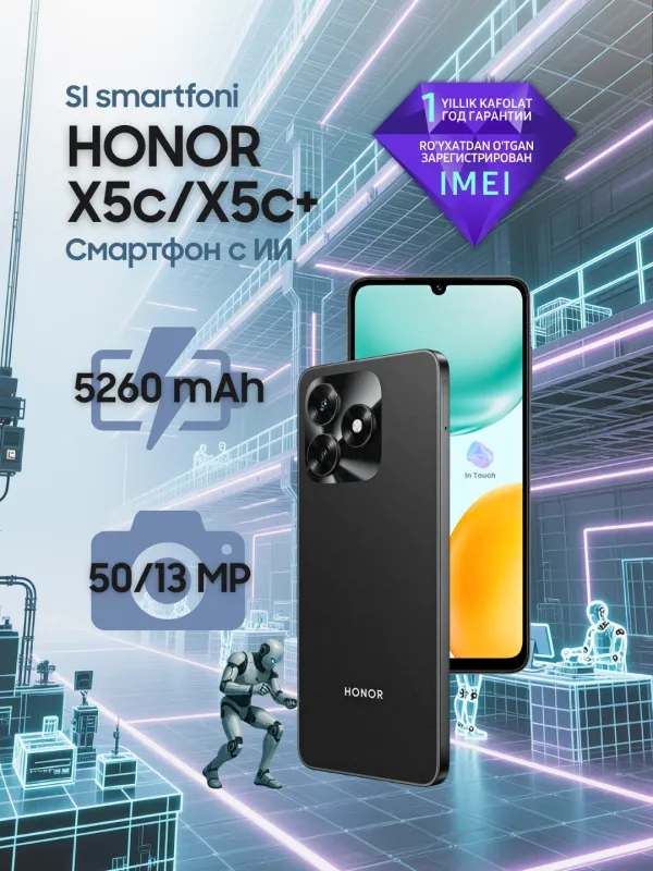 Telefon HONOR X5c/X5c 4/64/ 1