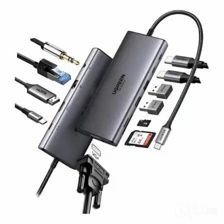 UGREEN Revodok 11-in-1 USB-C Hub — USB док-станция 1 UGREEN Revodok 11-in-1 USB-C Hub — USB док-станция 1