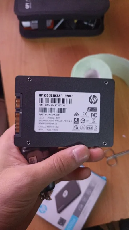 SSD 2TB "HP sata 2.5,, 2