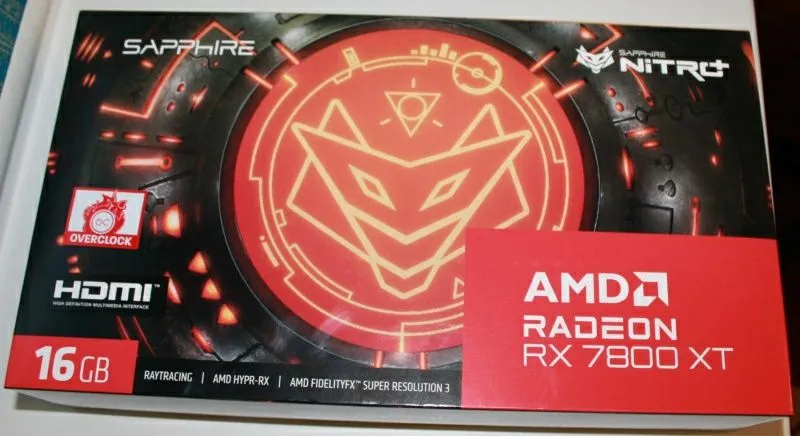 Rx7800xt Sapphire nitro plus BOX цена окончательно
