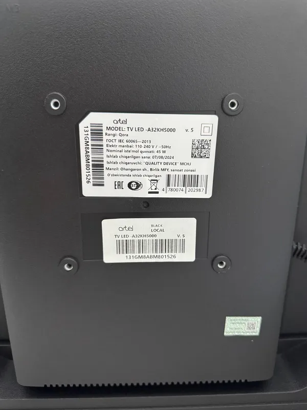 Artel TV LED A32KH5000 v.5 3
