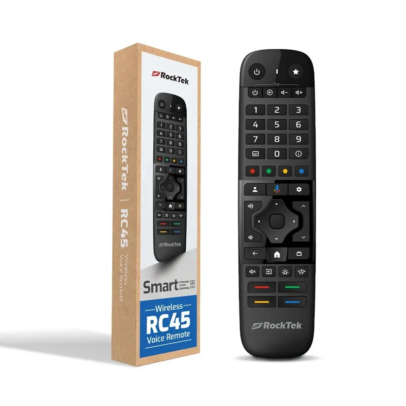 Голосовой пульт Высшего качества RockTek RC45 BT для Tv Приставок 1