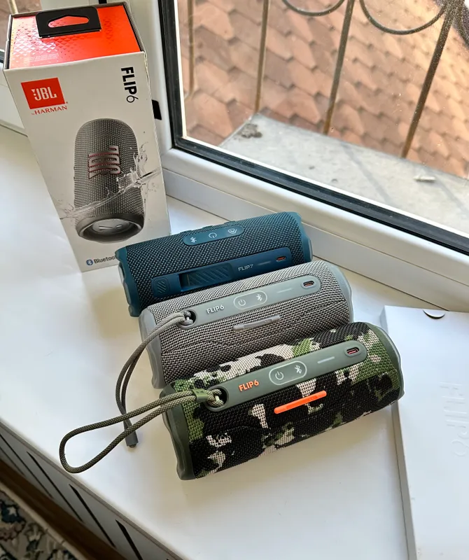 Новые колонки JBL FLIP 6—7 Оригинал — фото 1 Новые колонки JBL FLIP 6—7 Оригинал — фото 1