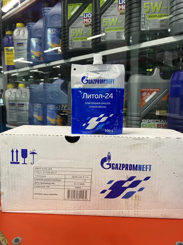 GAZPROM litol GAZPROMNEFT LITOL-24 ariginal Rassiya smazka — фото 3
