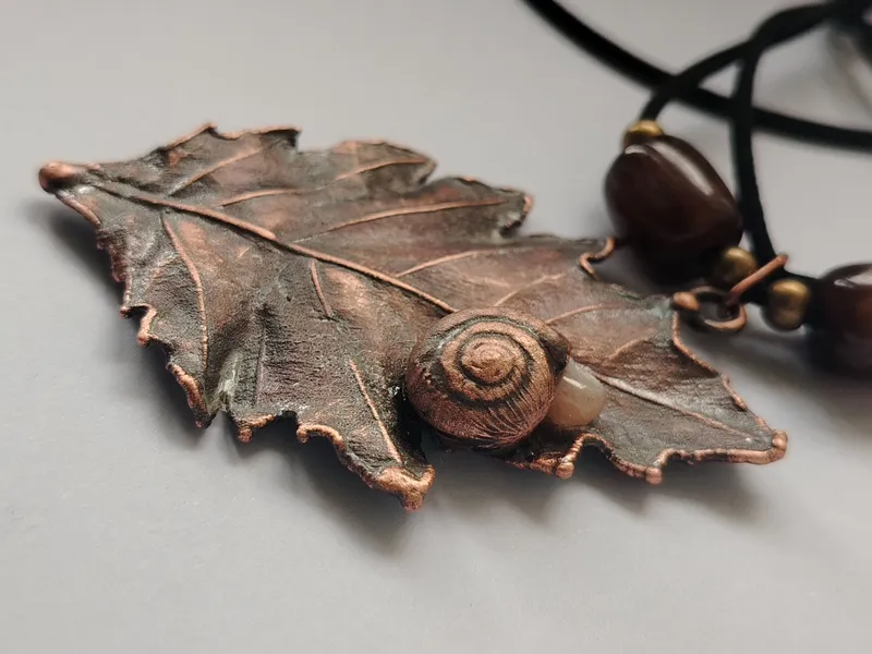 Украшения из меди.  Гальванопластика Handiwork. — фото 1