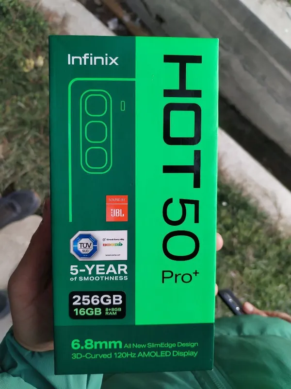 Infinix Hot 50 Pro Plus с экраном Edge 2