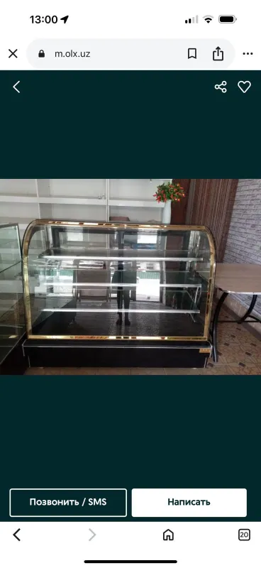 biznes uchun mos vitrina