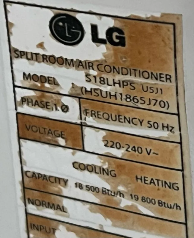 Кондиционер LG 18 2