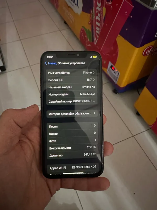 iPhone xs gold 256 GB LL/A iPhone xs gold 256 GB LL/A
