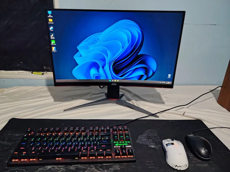 Игровой ПК + AOC 165Hz | GTX 1050 Ti | 16GB | Полный комплект 1