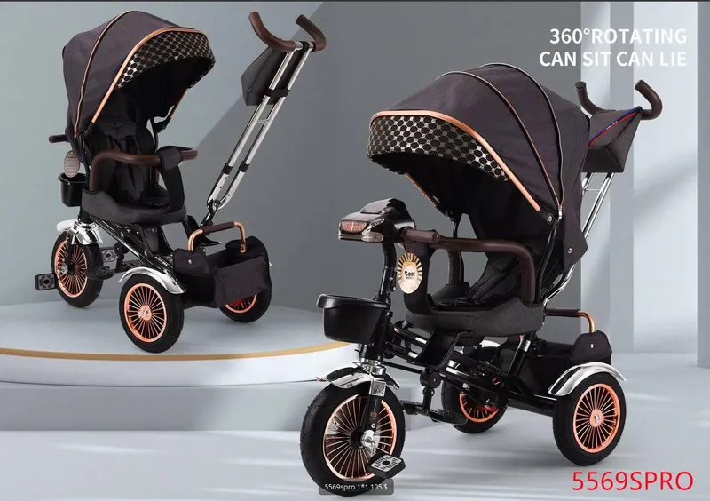 Детская велоколяска 5569spro (поворот 180°) оптом — фото 1