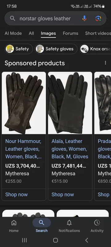 Original charm ayollar qo‘lqobi — фото 3