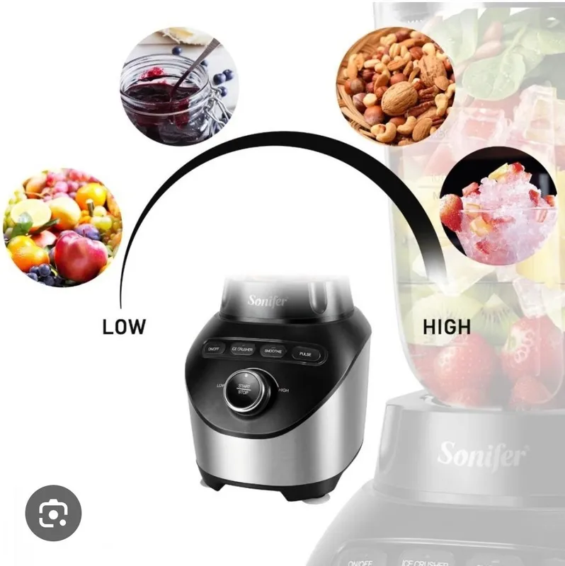Блендер Sonifer мощный и многофункциональный Sonifer blender 5 funksiy — фото 4