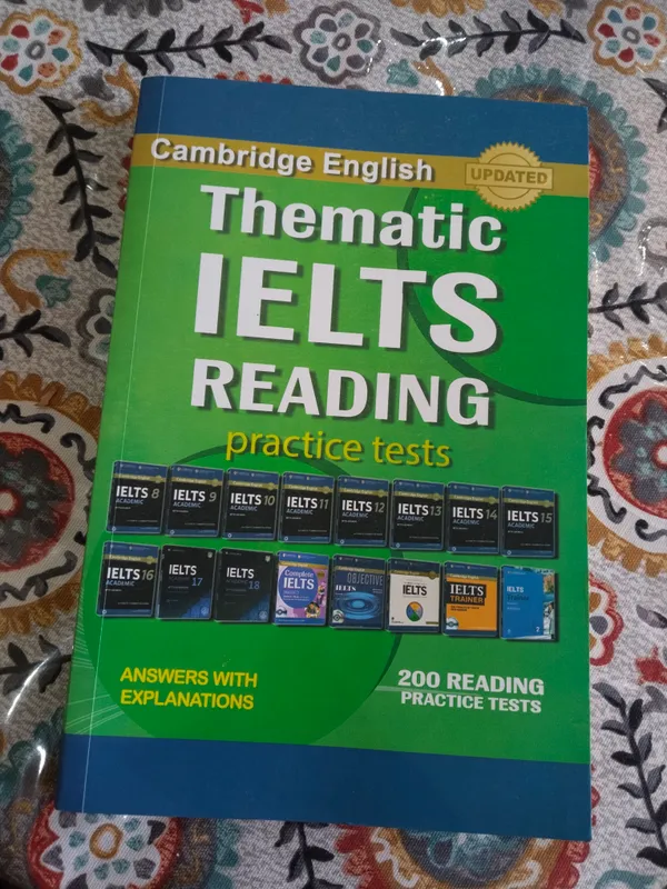 Reading english book
