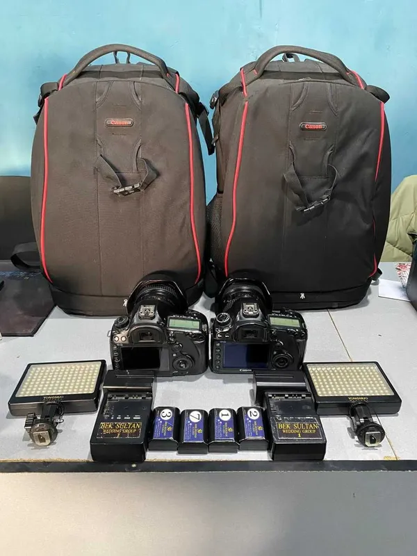 canon 5d mark3 sumka shtativ manopod to'yga tayyor