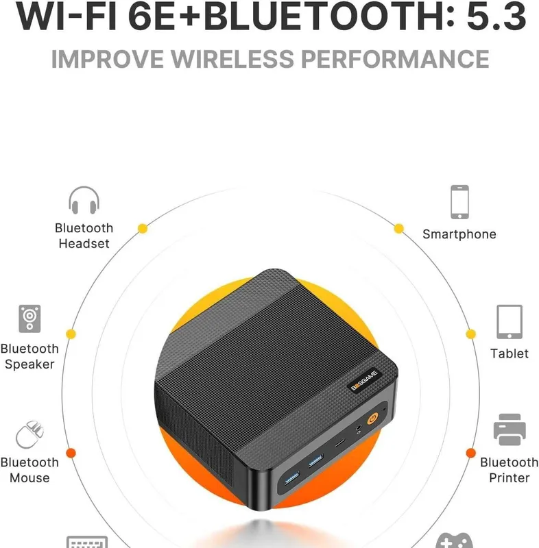 Mini PC Мини Пк BOSGAME P6 Ryzen 9 6900HX 24GB LPDDR5X 1TB PCIe4.0 8 Mini PC Мини Пк BOSGAME P6 Ryzen 9 6900HX 24GB LPDDR5X 1TB PCIe4.0 8