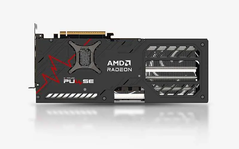 ; Видеокарта SAPPHIRE Pulse AMD RADEON RX9070XT 16Gb black — фото 5