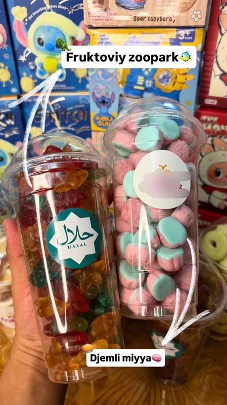 500gr halol marmeladlar ha xili bor Turkiya Xitoy 3
