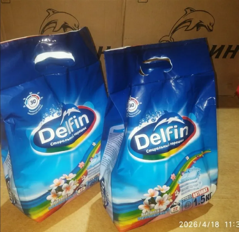 гели и порошки Delfin 4