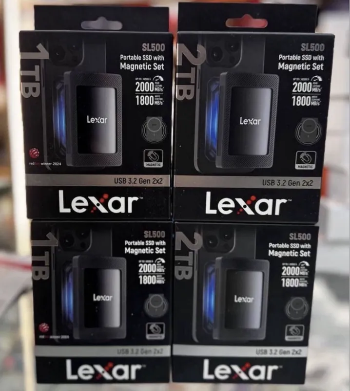 Lexar SL500 Portable SSD 1TB / 2TB, до 2000MB/s 1 Lexar SL500 Portable SSD 1TB / 2TB, до 2000MB/s 1