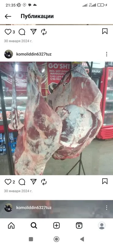 Qasop servis xzmatbolsa aloqadamza 145000 somdan kilosiga — фото 4