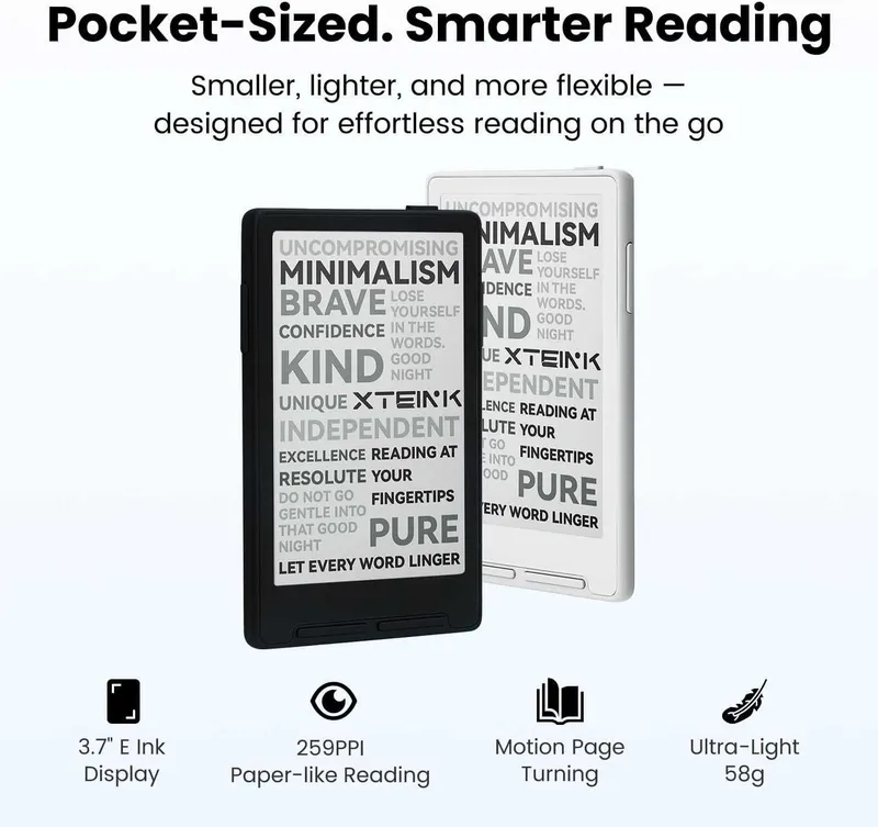Электронная книга ридер XTEINK X3 (Developer Edition) черная, белая 5 Электронная книга ридер XTEINK X3 (Developer Edition) черная, белая 5