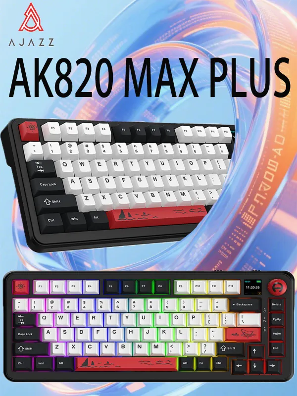 клавиатура Ajazz Ak820 max plus 1