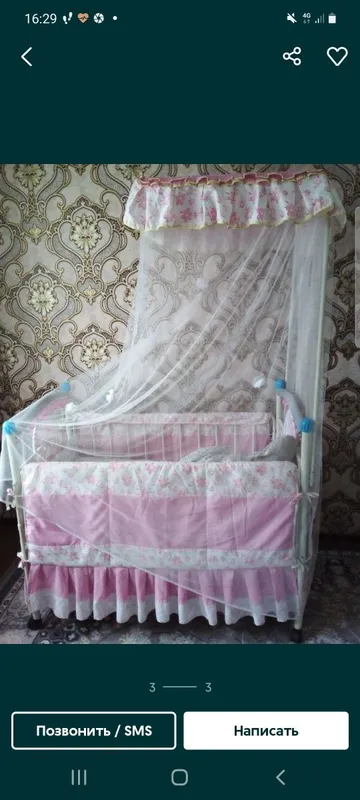 Детская кроватка — фото 1