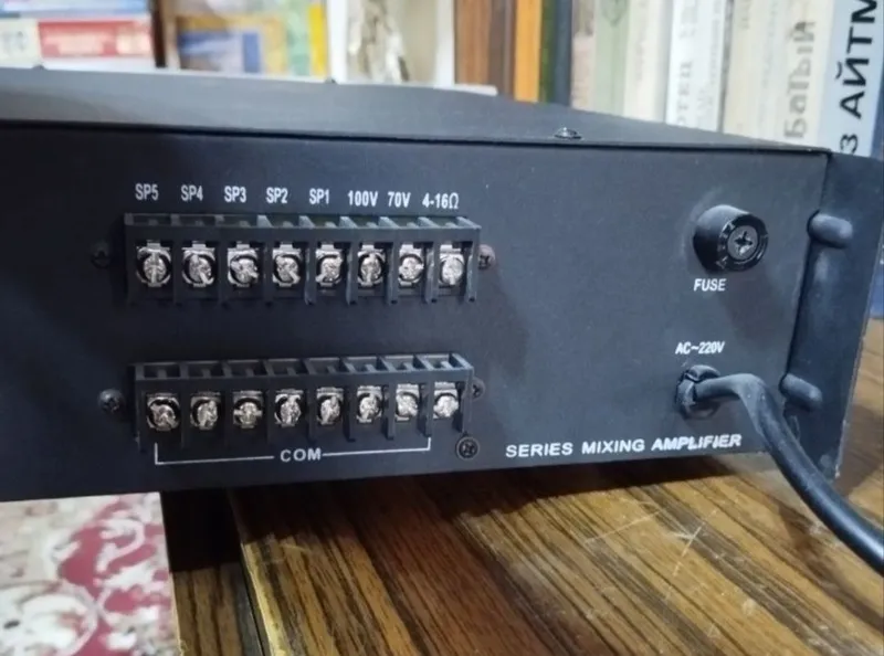 Аудио усилитель Cooma, система оповещения zt-1200w — фото 2