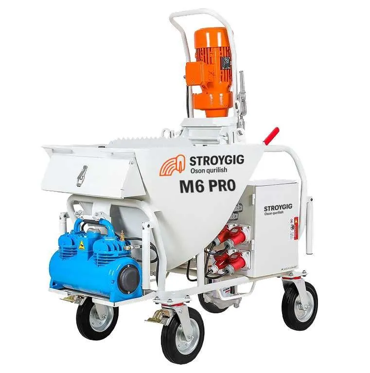 Механизированная гипсовая штукатурка M6 PRO Shtukaturka apparat — фото 1