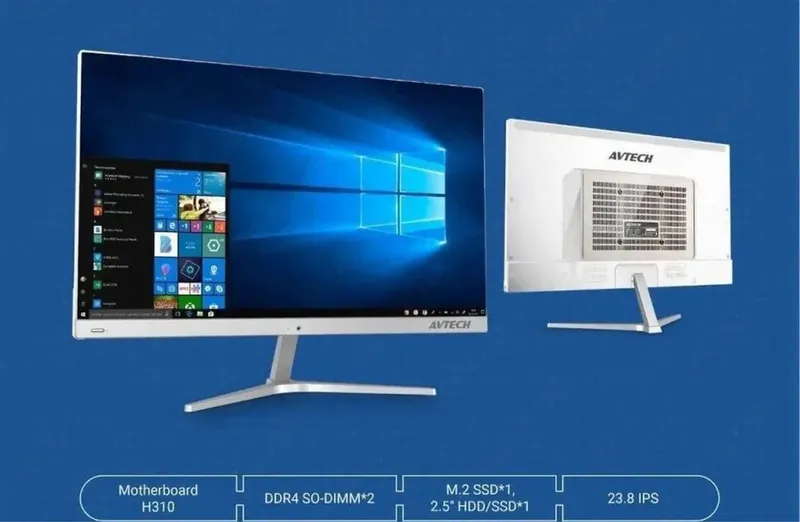 Моноблок AVTECH X5-H310D4- SW новый запечатанный 1 Моноблок AVTECH X5-H310D4- SW новый запечатанный 1