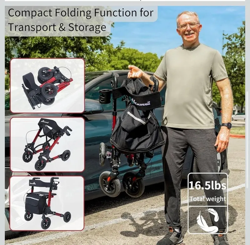 Rollator, Katta yoshliklarga aravacha — фото 2 Rollator, Katta yoshliklarga aravacha — фото 2