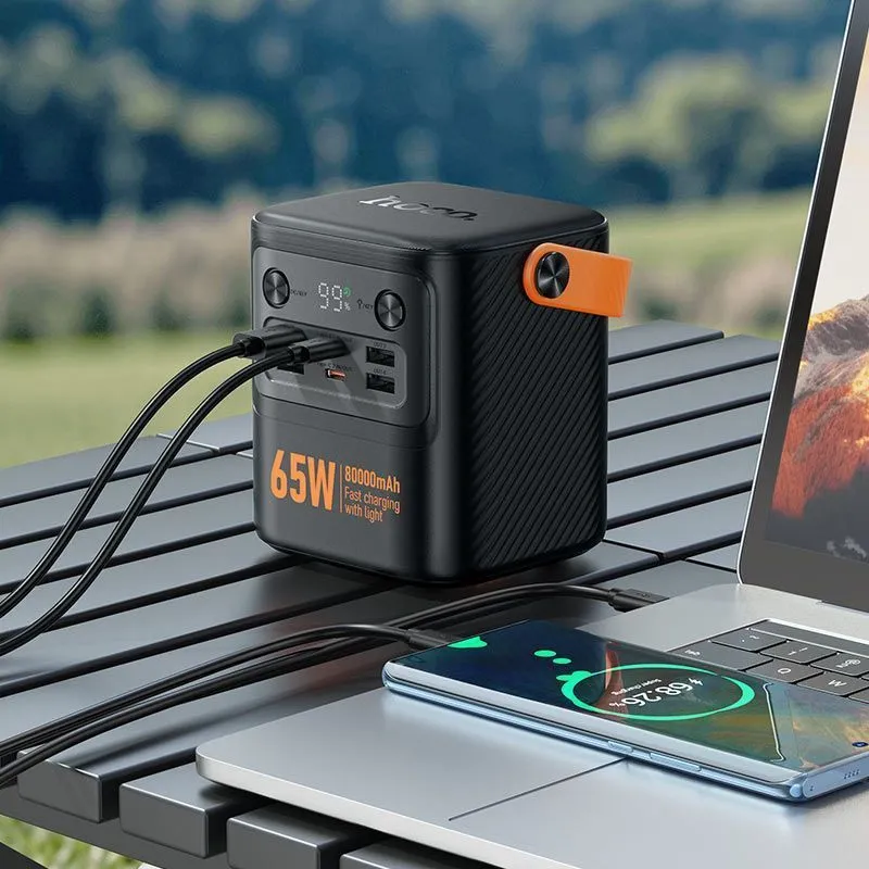 Hoco J152 Pro 80000mAh — мощный Powerbank 65W.