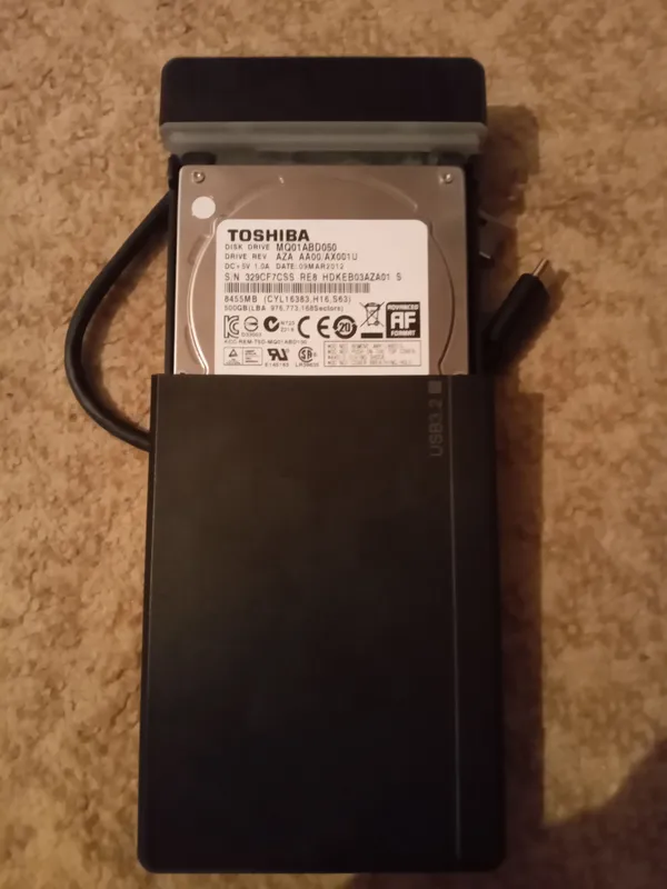 USB HHD 500GB