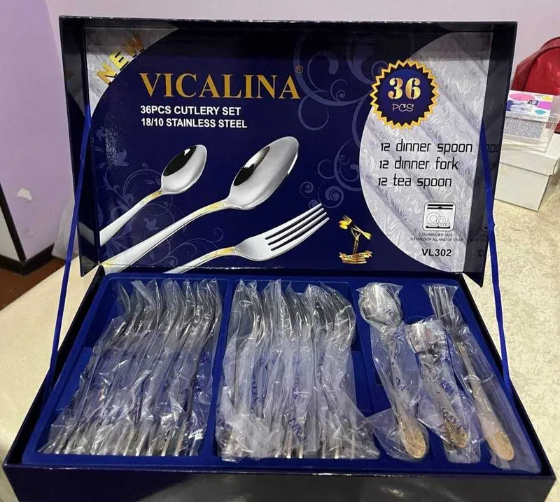 Vicolina Набор 36 тали йенги сифати зўр Vicolina Набор 36 тали йенги сифати зўр