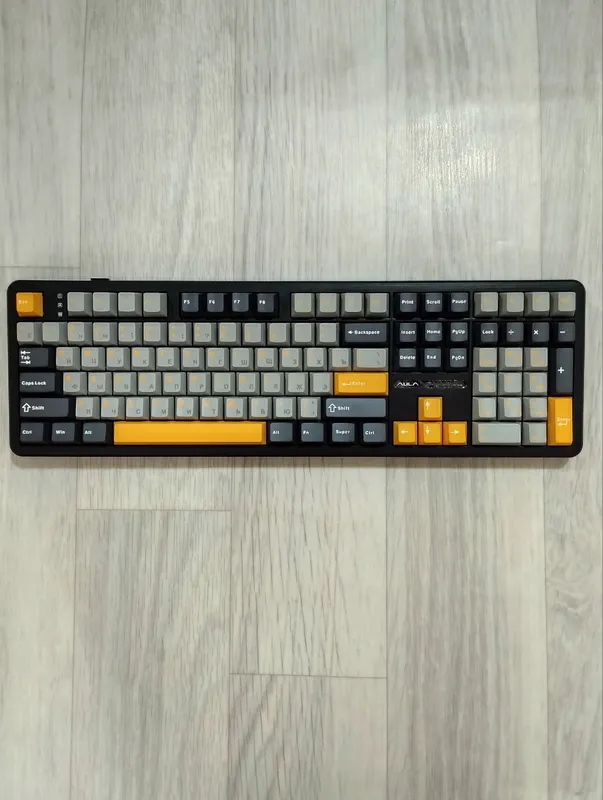 Клавиатура AULA F108PRO -F108 RU/EN оригинал 3в1 7 Клавиатура AULA F108PRO -F108 RU/EN оригинал 3в1 7