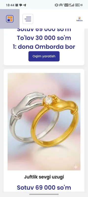 Juftlik sevgi uzugi
