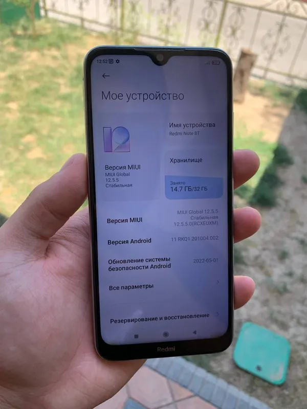 redmi note 8T 3/32 gb 4