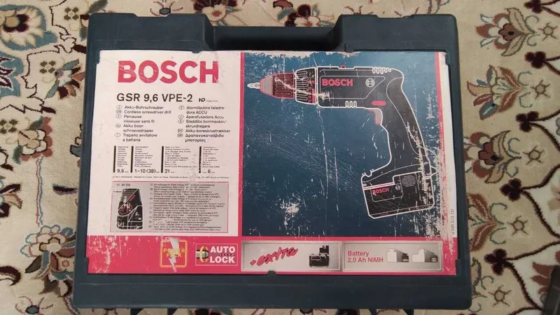 Шуруповерт Bosch 1