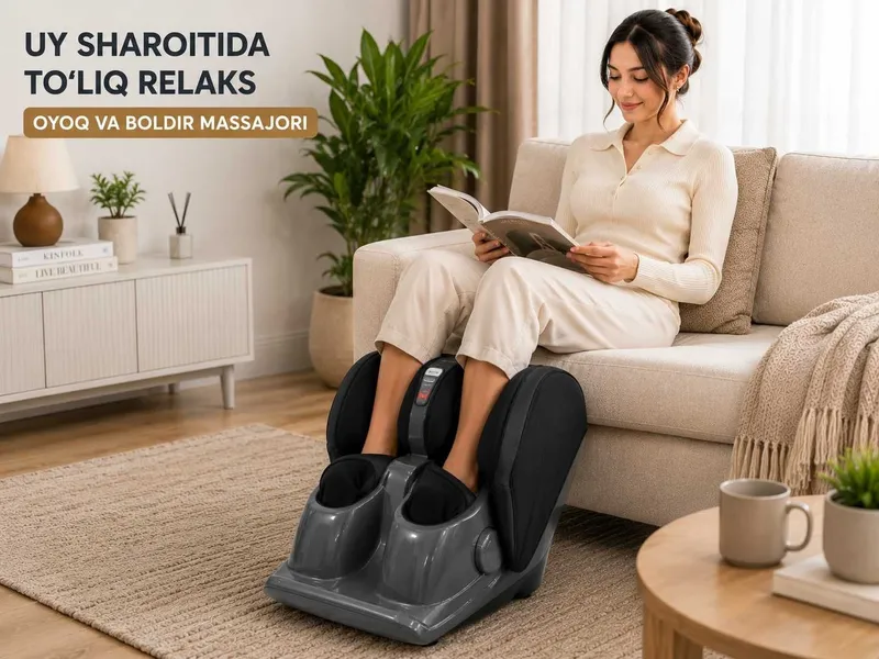 Oyoq massajori EMAS - xaqiqiy ROBOT — фото 2
