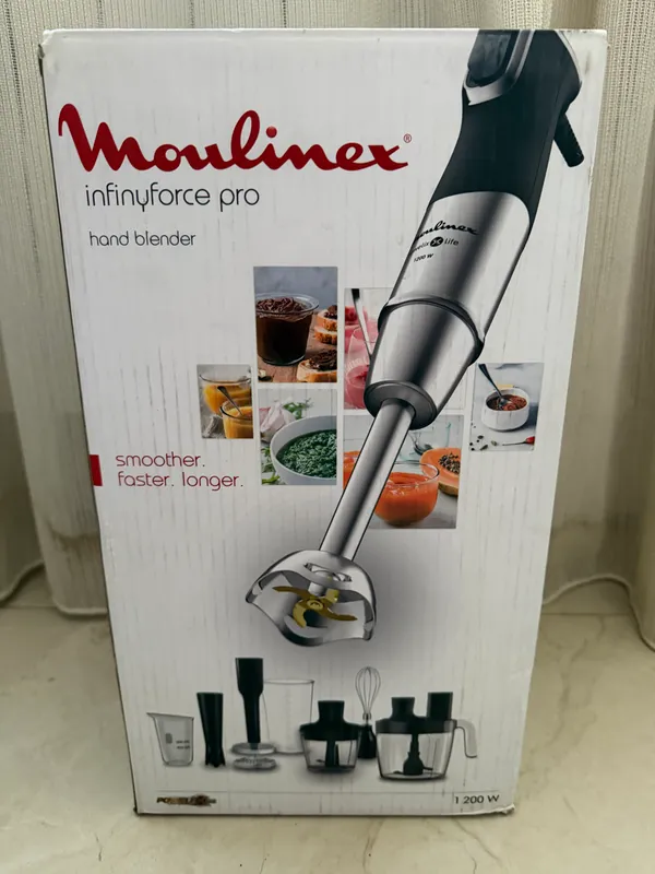 Блендер Moulinex InfinyForce Pro 1200W 1 Блендер Moulinex InfinyForce Pro 1200W 1