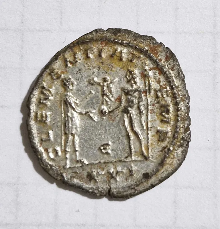 Qadimiy Rim Bronza tangasi (276-282 yil) - Антиквар. Римская монета ст — фото 2